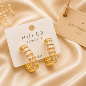 Crystal Hoops