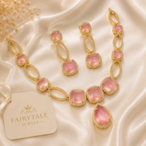 Pink Radiance Necklace Set
