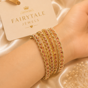 Ruby Royale Bangles