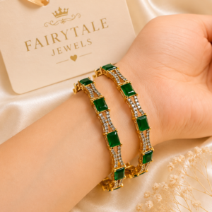 Emerald Grace Bangles