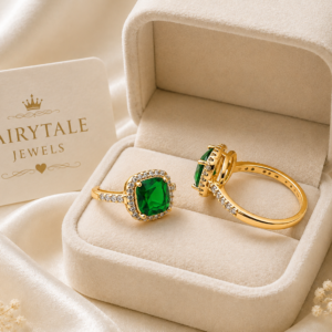 Fairytale Emerald Signature Ring