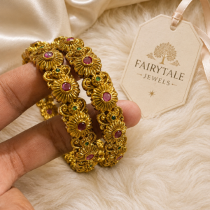 Ruby Garden Heritage Bangles